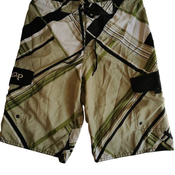 G snap Mens Swimming Trunks size 31, Green , Swim Shorts - Picture 1 of 8
